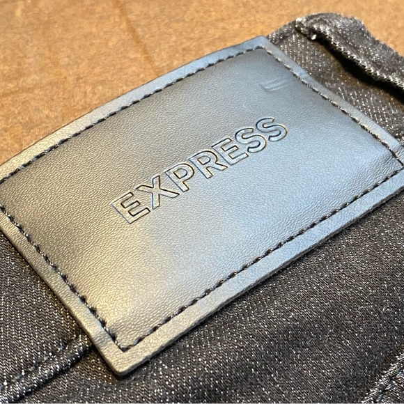 Men’s Express Black Skinny Hyperstretch Jean W29 / L32 - Picture 5 of 7